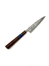 Load image into Gallery viewer, Hammered Walnut Petty Knife (right handed only)