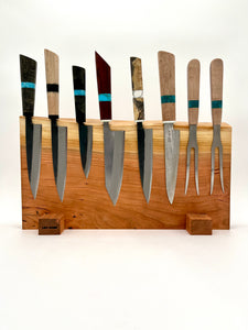 Magentic Cherry Knife block