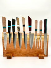 Load image into Gallery viewer, Magentic Cherry Knife block
