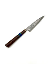 Load image into Gallery viewer, Hammered Walnut Petty Knife (right handed only)
