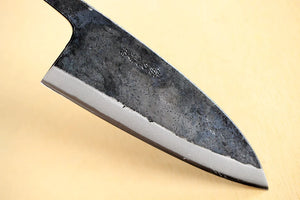 Carbon Steel Deba Knife.