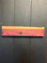 Load image into Gallery viewer, Magnetic Red Cedar Knife Rack
