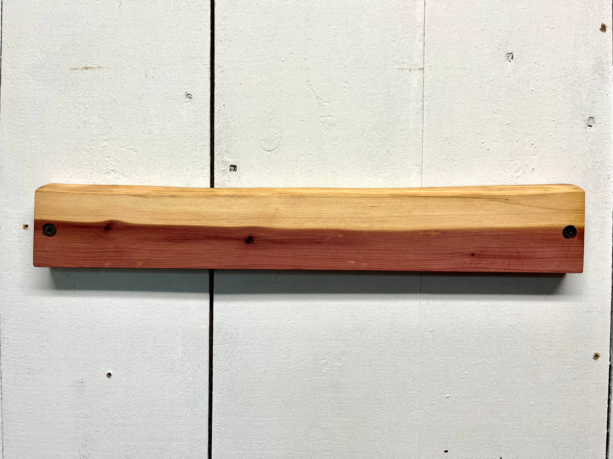 Red Cedar Magnetic knife rack – 3 Dot Design