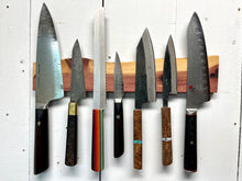 Load image into Gallery viewer, Red Cedar Magnetic knife rack
