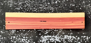 Red Cedar Magnetic Knife Rack - 13 1/4" long