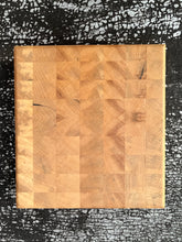 Load image into Gallery viewer, Maple End Grain Cutting Board - 9 1/2&quot; x 10 1/2&quot; x 1 3/8&quot;
