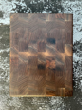 Load image into Gallery viewer, End Grain Walnut Cutting Board
