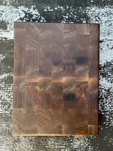 Load image into Gallery viewer, End Grain Walnut Cutting Board
