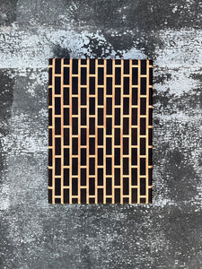 Wenge & Maple Brick End grain cutting board - 18 1/2" x 13 1/2" x 1"