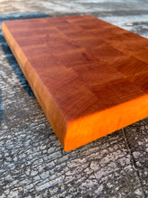 Load image into Gallery viewer, Cherry End Grain Cutting board - 14 1/4&quot; x 9 3/4&quot; x 1 1/2&quot;
