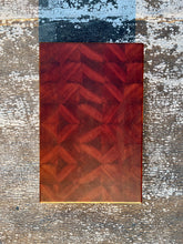 Load image into Gallery viewer, Sapele End Grain Cutting board - 14&quot; x 10&quot; x 1 1/2&quot;
