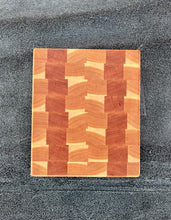 Load image into Gallery viewer, Cherry End Grain Cutting board - 11 1/2&quot; x 13 1/2&quot; x 1 1/2&quot;
