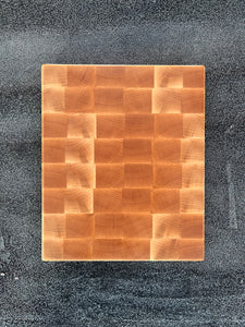 Maple End grain cutting board - 14" x 11 3/4" x 1 1/2"