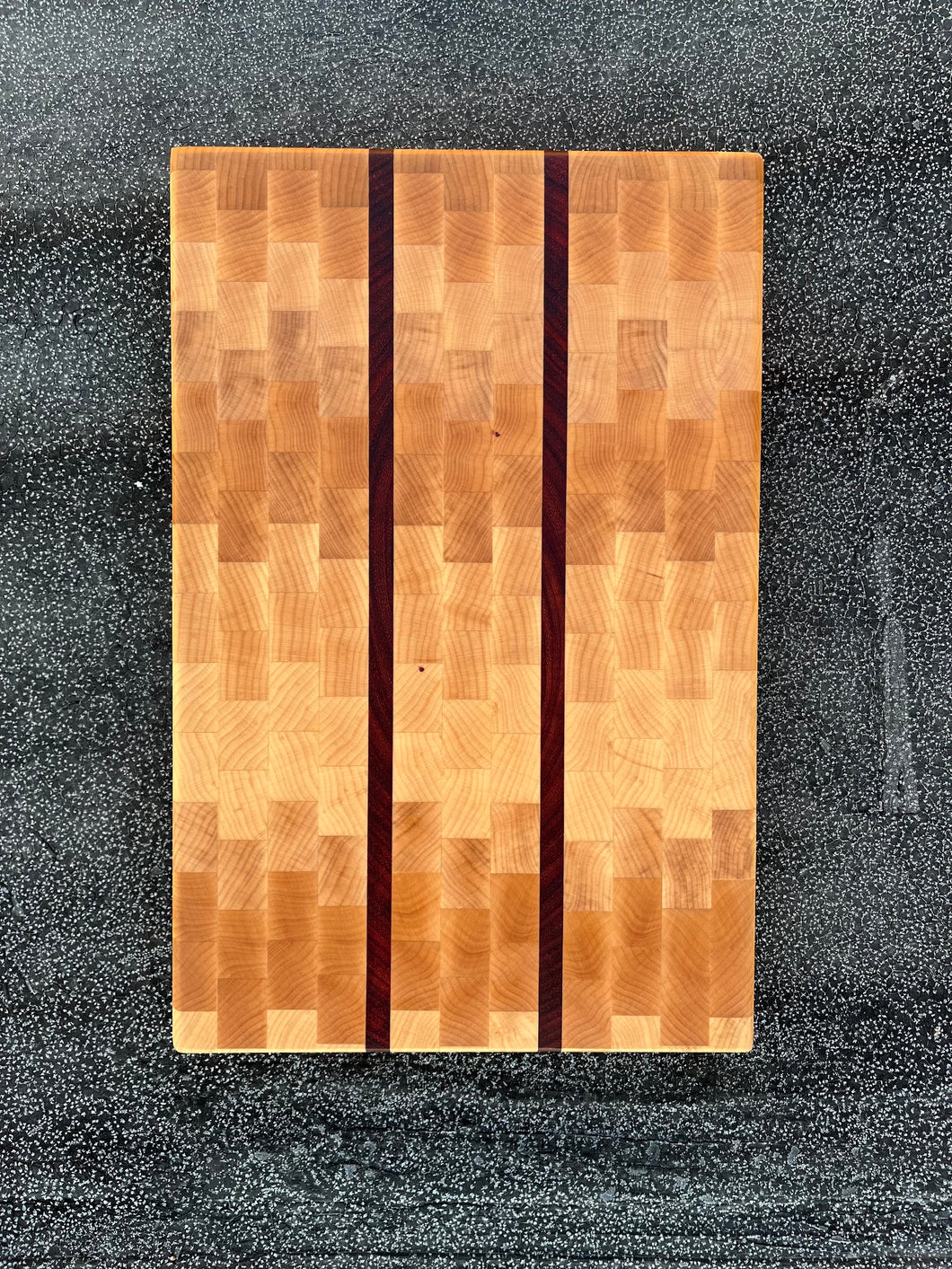 Maple & Paduak End grain cutting board - 15
