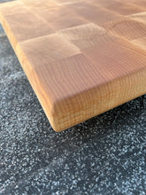Load image into Gallery viewer, Maple End grain cutting board - 12&quot; x 10 1/2&quot; x 1 1/2&quot;
