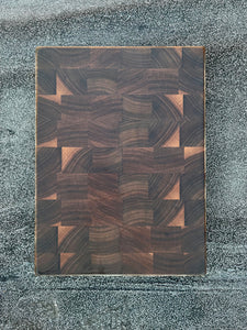 Walnut End grain cutting board - 15" x 11'" x 1 1/2"