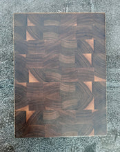 Load image into Gallery viewer, Walnut End grain cutting board - 15&quot; x 11&#39;&quot; x 1 1/2&quot;
