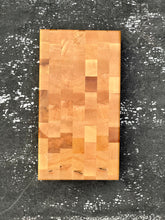 Load image into Gallery viewer, Maple End Grain Cutting board - 16&quot; x 8 1/2&quot; x 1 1/2&quot;
