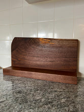 Load image into Gallery viewer, Walnut Magnetic Knife Block - 16 3/4&quot; long
