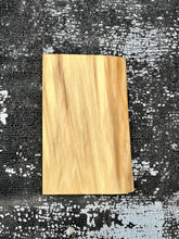 Load image into Gallery viewer, Live Edge Maple Charcuterie Board - 7.5&quot; x 11&quot;
