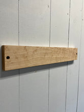 Load image into Gallery viewer, 16 3/4” Magnetic Birdseye Maple Knife Rack
