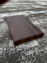Load image into Gallery viewer, Walnut End Grain Cutting board - 6 3/4” x 12 3/4&quot; x 1 1/2&quot;

