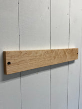 Load image into Gallery viewer, 16 3/4” Magnetic Birdseye Maple Knife Rack

