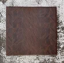 Load image into Gallery viewer, Walnut End Grain Cutting board - 10 1/2&quot; x 10 3/4&quot; x 1 1/2&quot;
